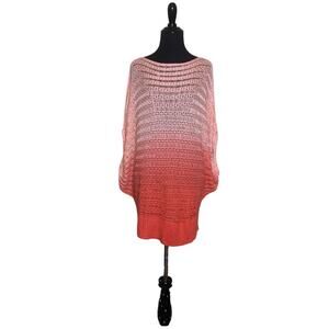 Ashley Stewart pink ombre dolman short sleeves size 14/16